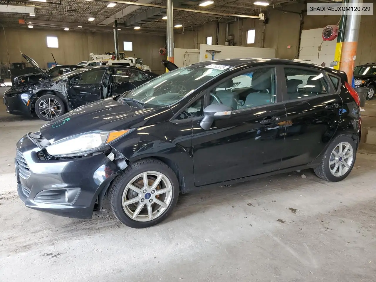 2016 Ford Fiesta Se VIN: 3FADP4EJXGM120729 Lot: 62692335