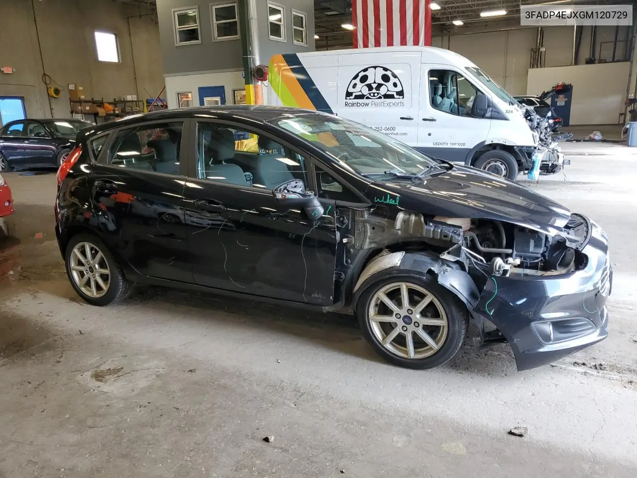 2016 Ford Fiesta Se VIN: 3FADP4EJXGM120729 Lot: 62692335