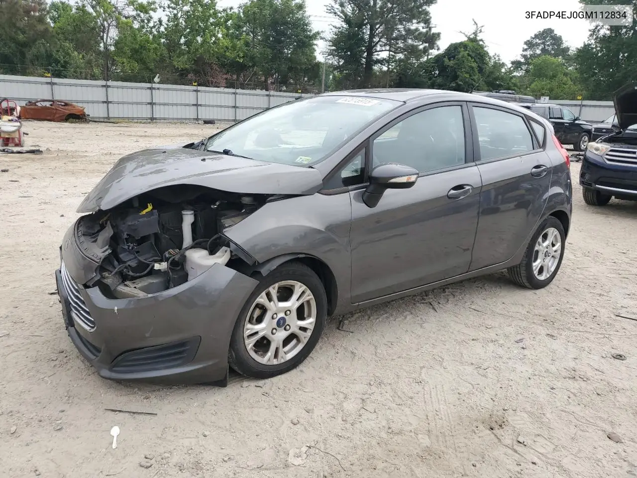 2016 Ford Fiesta Se VIN: 3FADP4EJ0GM112834 Lot: 62815915