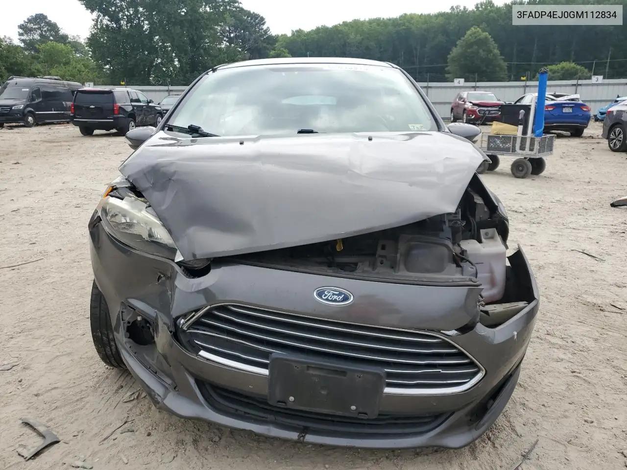 2016 Ford Fiesta Se VIN: 3FADP4EJ0GM112834 Lot: 62815915