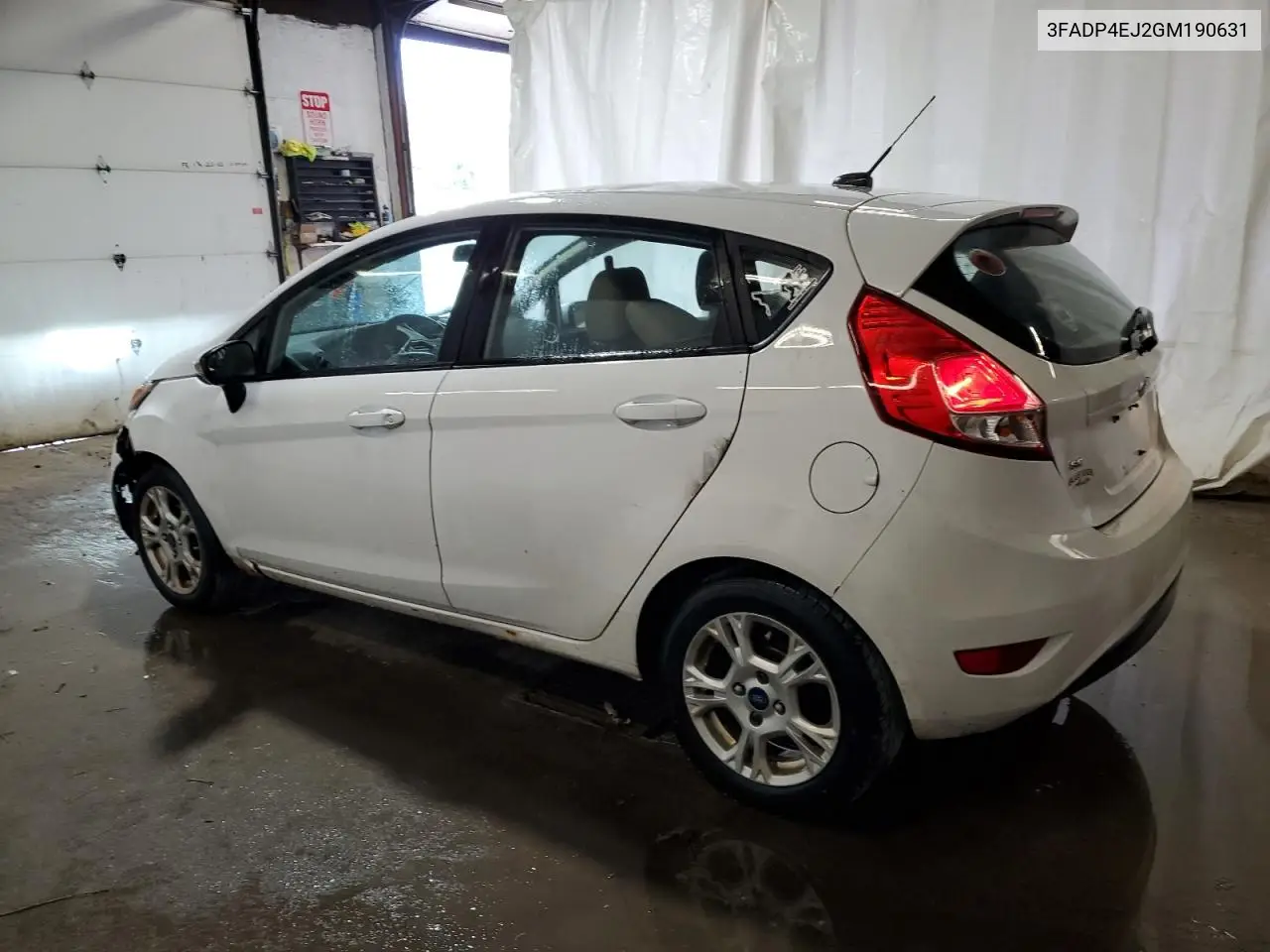 2016 Ford Fiesta Se VIN: 3FADP4EJ2GM190631 Lot: 62826365