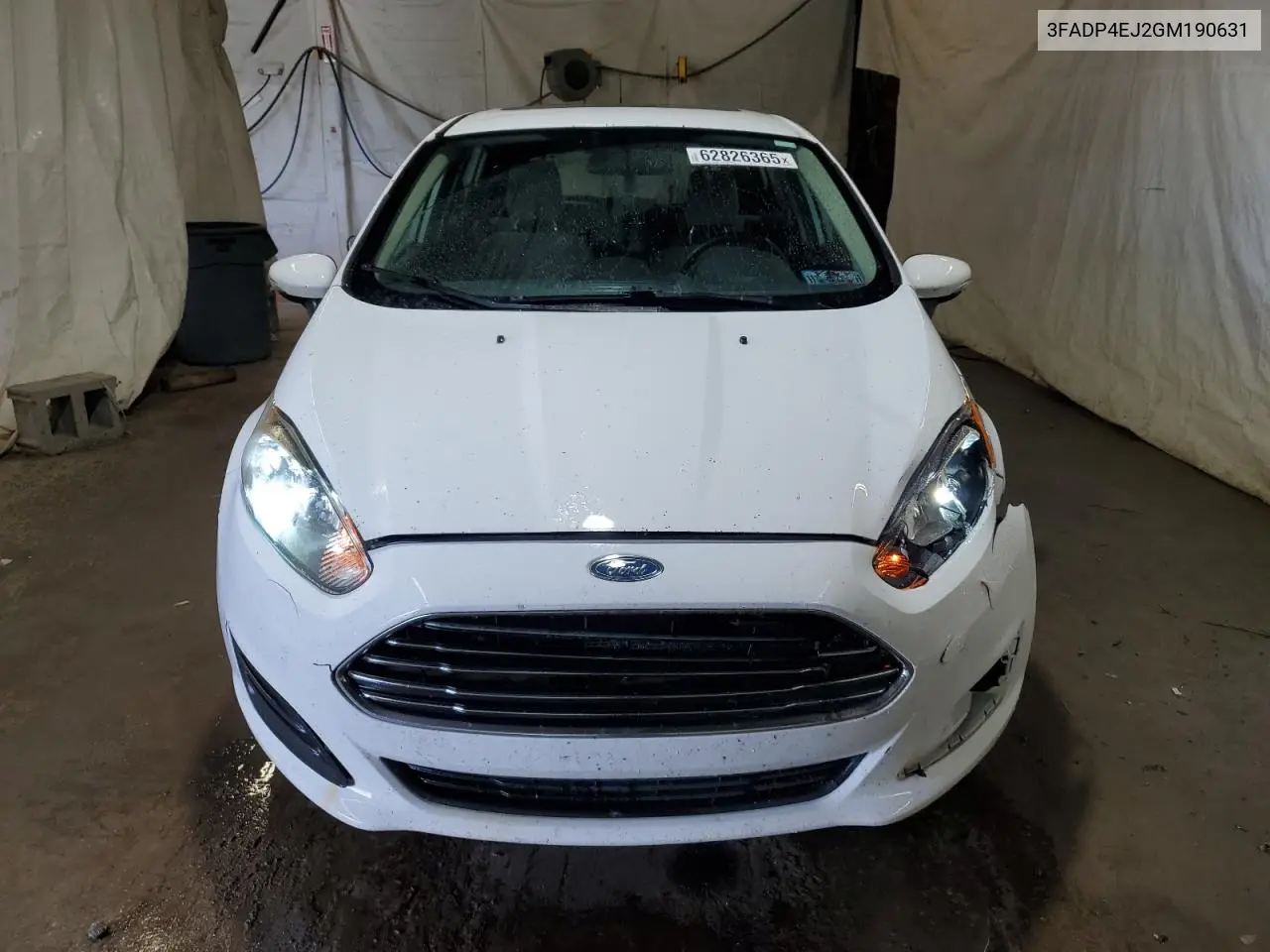2016 Ford Fiesta Se VIN: 3FADP4EJ2GM190631 Lot: 62826365