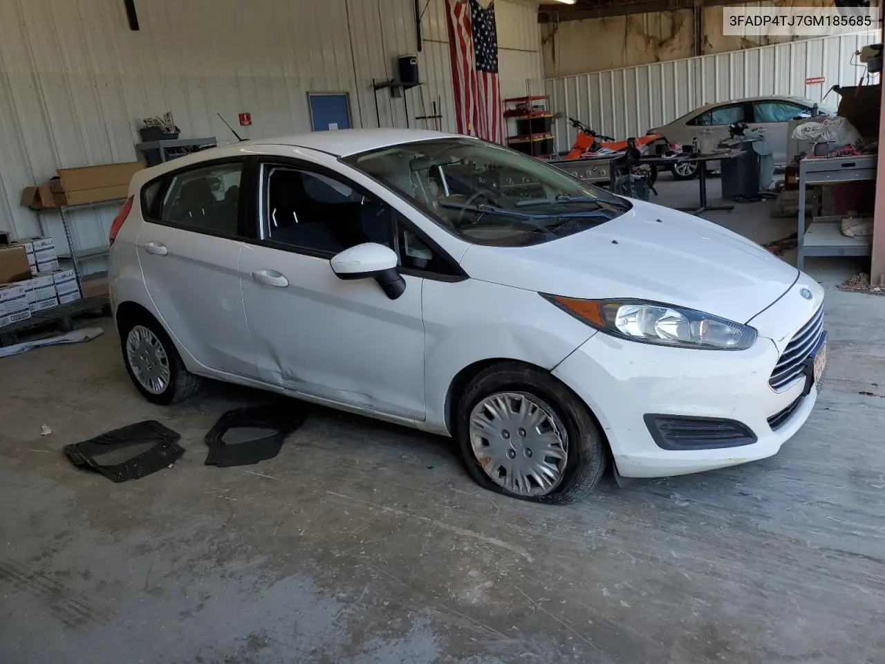 2016 Ford Fiesta S VIN: 3FADP4TJ7GM185685 Lot: 62880115