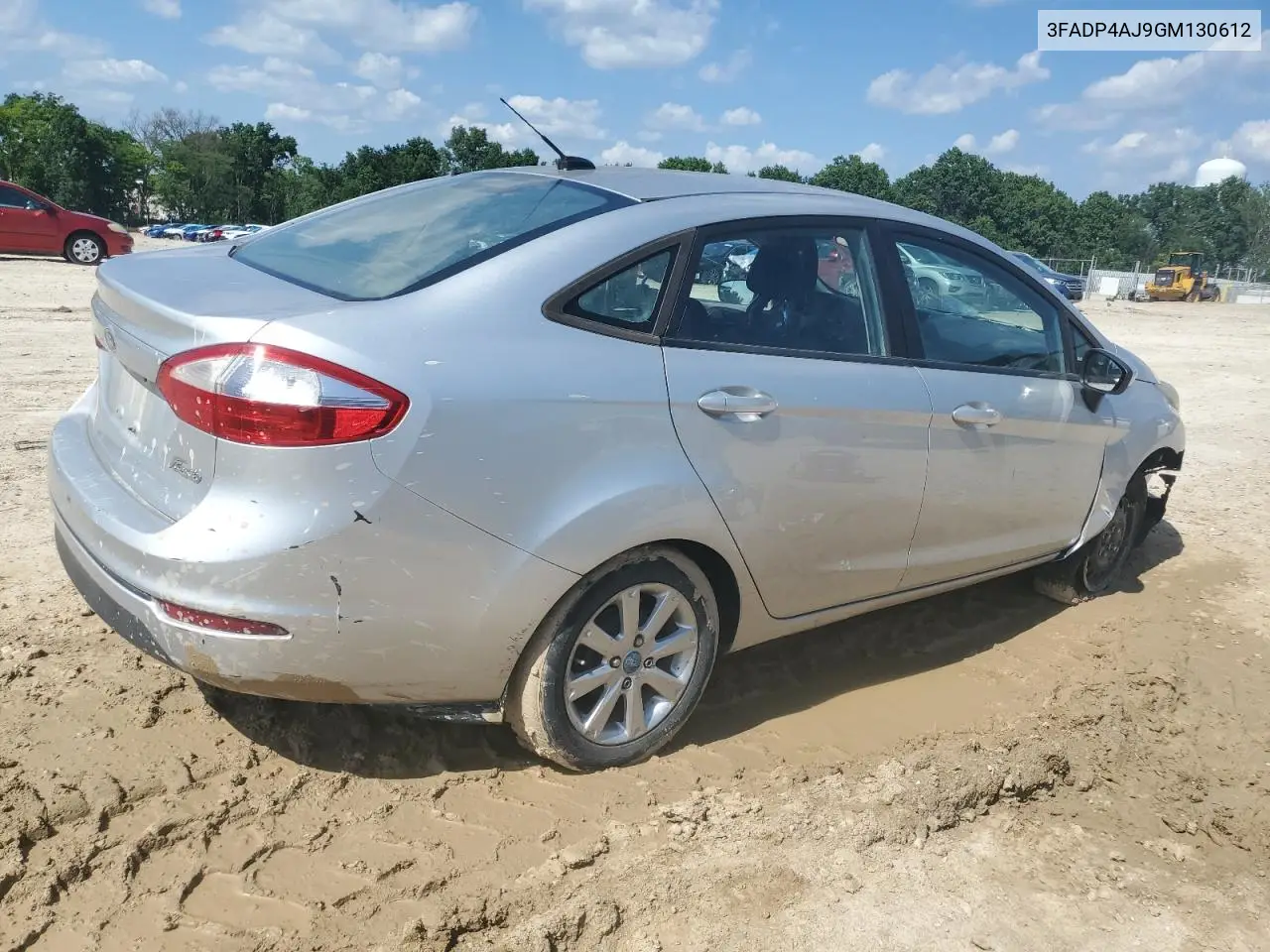 2016 Ford Fiesta S VIN: 3FADP4AJ9GM130612 Lot: 63063305