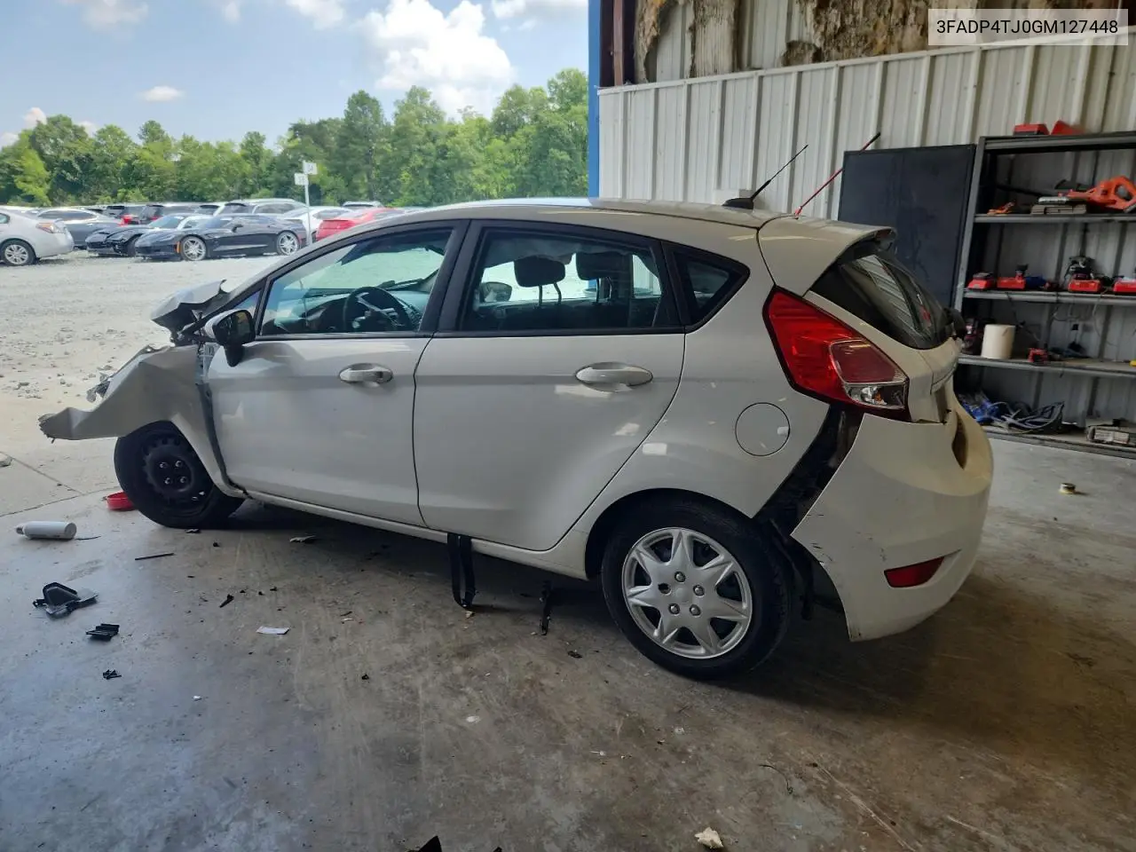 2016 Ford Fiesta S VIN: 3FADP4TJ0GM127448 Lot: 63070875