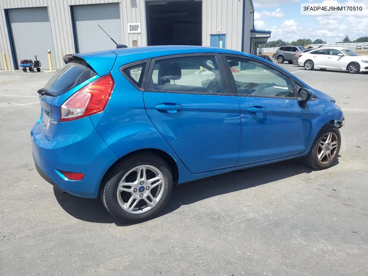 2017 Ford Fiesta Se VIN: 3FADP4EJ9HM170510 Lot: 56913545