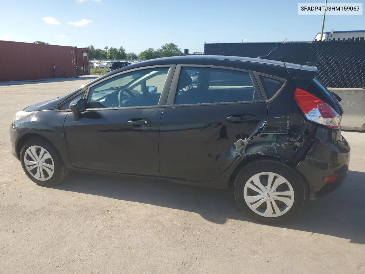 2017 Ford Fiesta S VIN: 3FADP4TJ3HM159067 Lot: 57060895