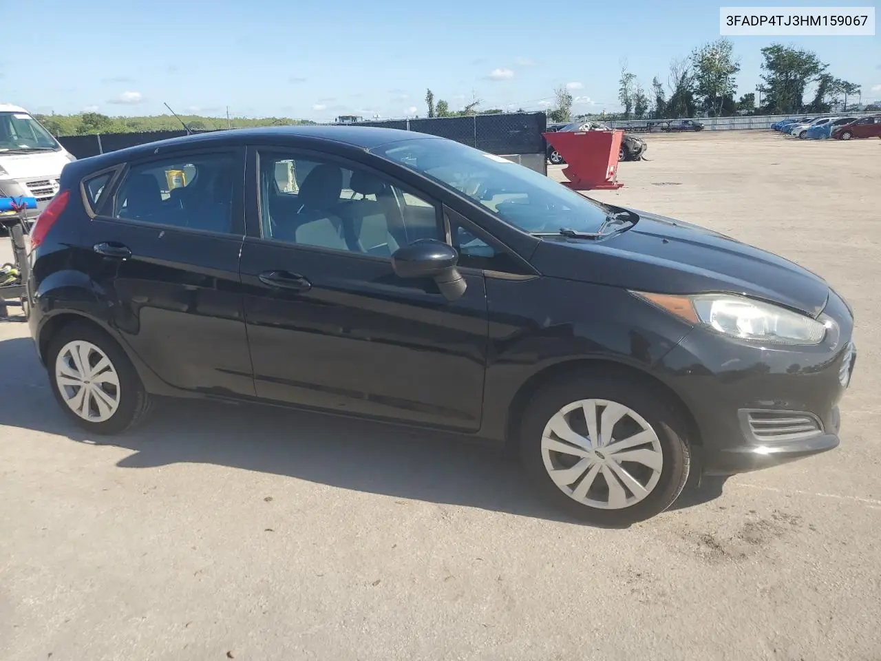2017 Ford Fiesta S VIN: 3FADP4TJ3HM159067 Lot: 57060895