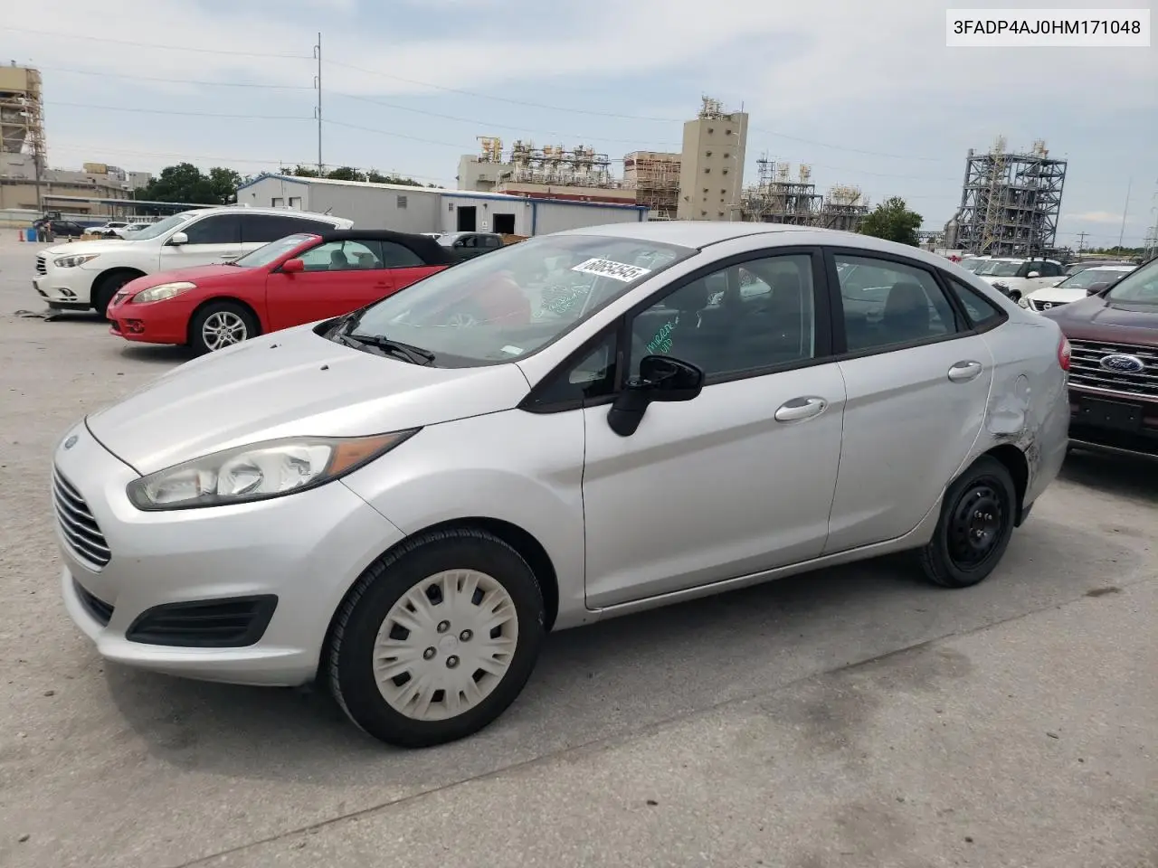 2017 Ford Fiesta S VIN: 3FADP4AJ0HM171048 Lot: 60654545