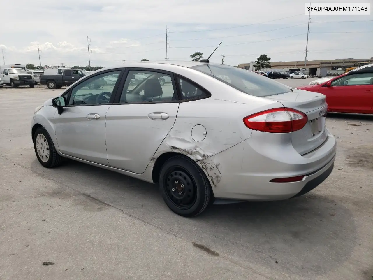 2017 Ford Fiesta S VIN: 3FADP4AJ0HM171048 Lot: 60654545
