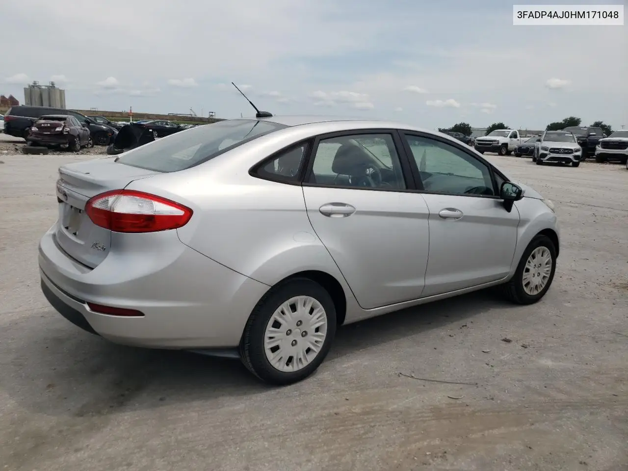 2017 Ford Fiesta S VIN: 3FADP4AJ0HM171048 Lot: 60654545