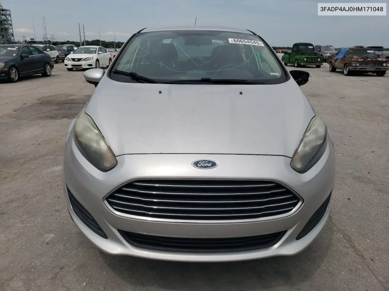 2017 Ford Fiesta S VIN: 3FADP4AJ0HM171048 Lot: 60654545