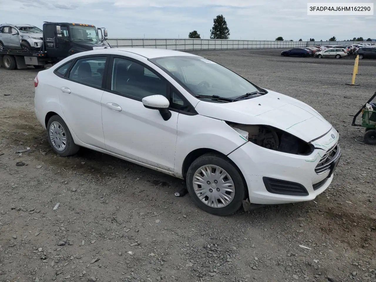 2017 Ford Fiesta S VIN: 3FADP4AJ6HM162290 Lot: 61865475