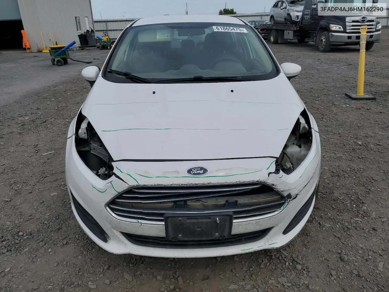 2017 Ford Fiesta S VIN: 3FADP4AJ6HM162290 Lot: 61865475