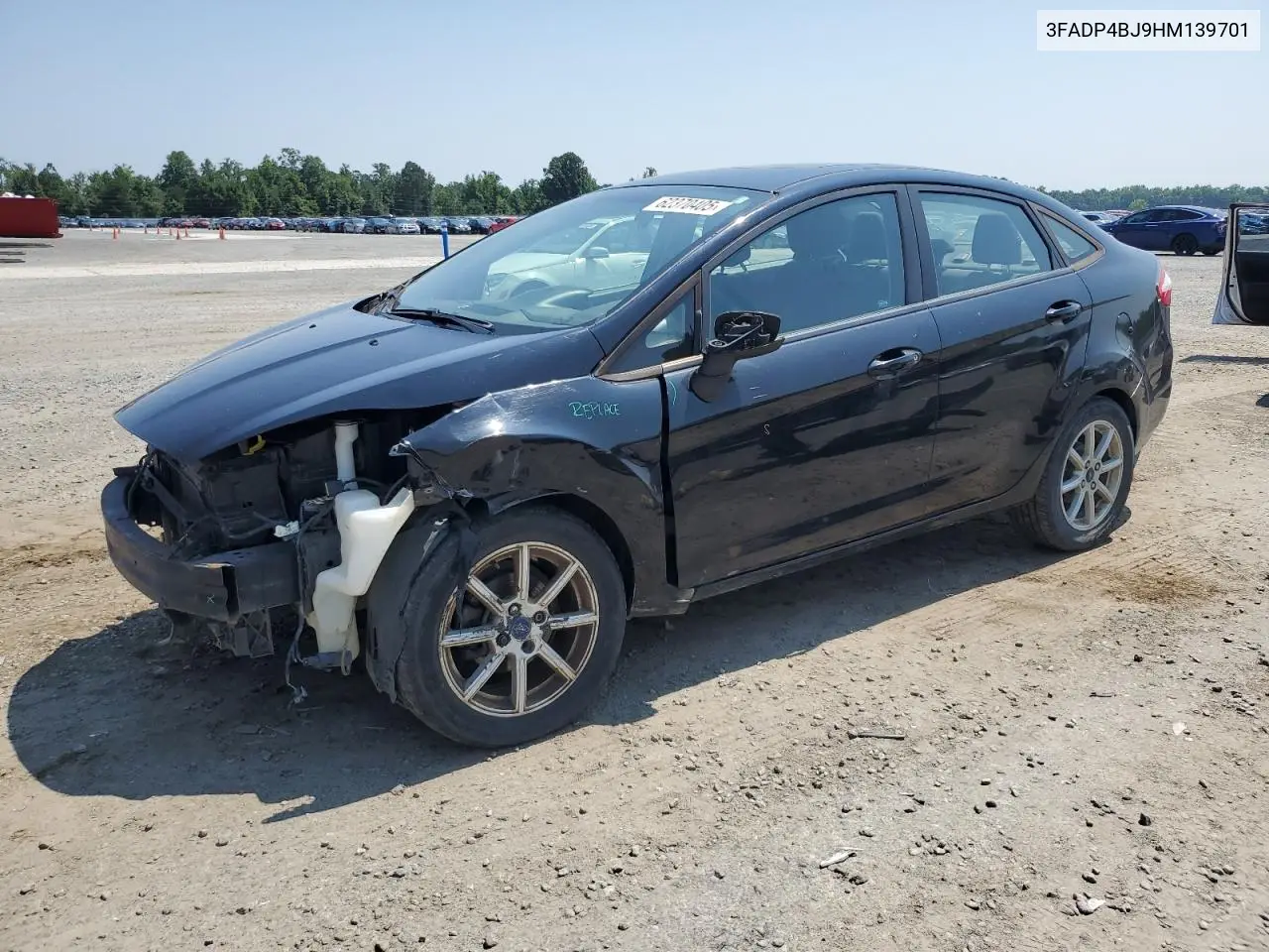 2017 Ford Fiesta Se VIN: 3FADP4BJ9HM139701 Lot: 62370405