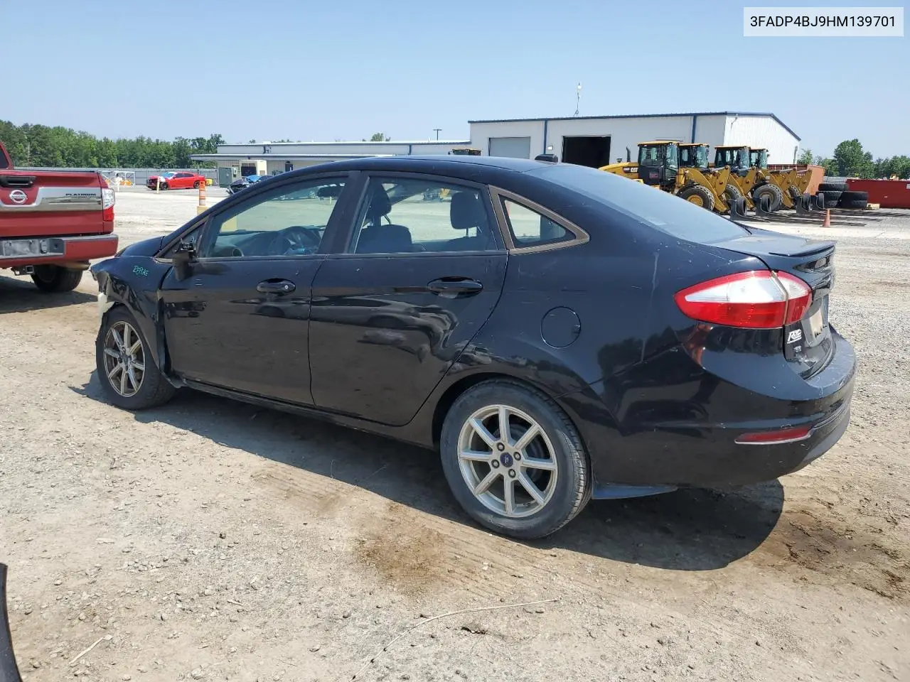 2017 Ford Fiesta Se VIN: 3FADP4BJ9HM139701 Lot: 62370405