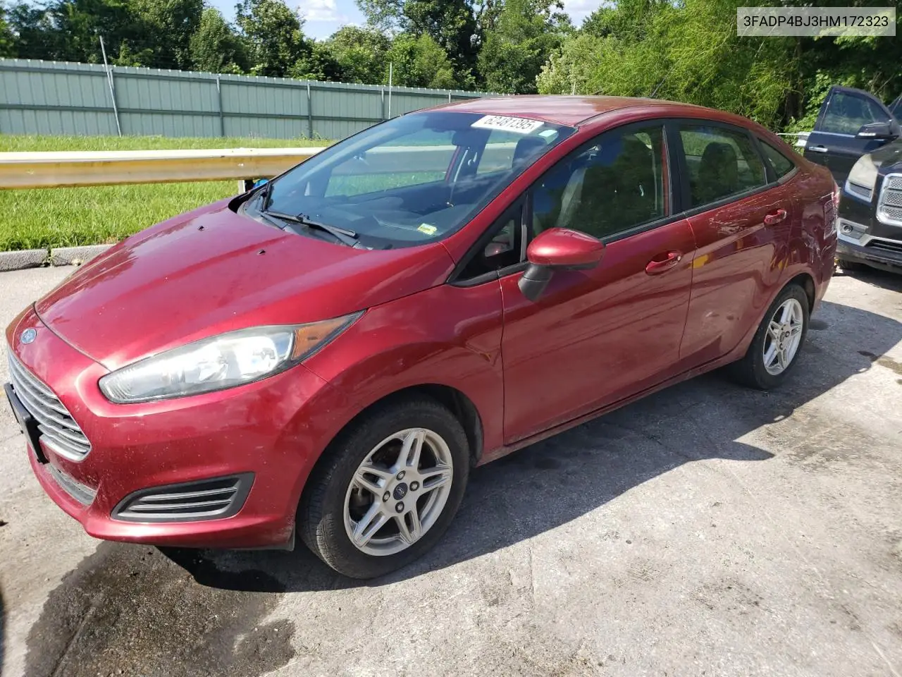 2017 Ford Fiesta Se VIN: 3FADP4BJ3HM172323 Lot: 62481395