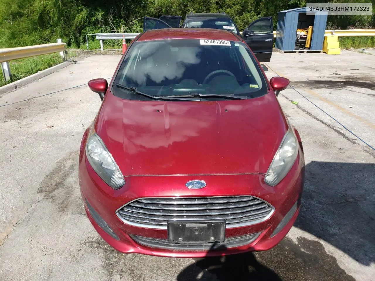 2017 Ford Fiesta Se VIN: 3FADP4BJ3HM172323 Lot: 62481395