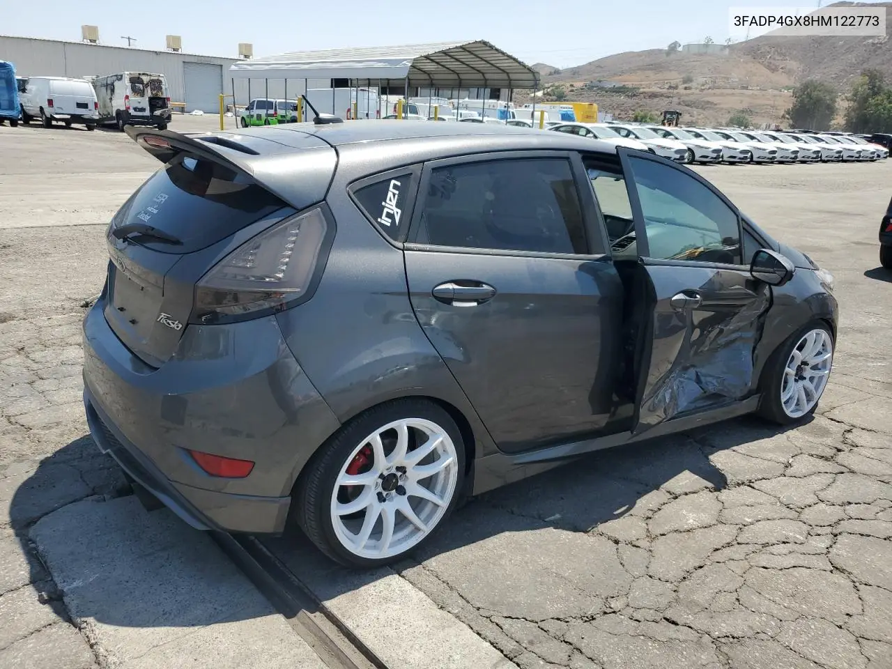 2017 Ford Fiesta St VIN: 3FADP4GX8HM122773 Lot: 62510445