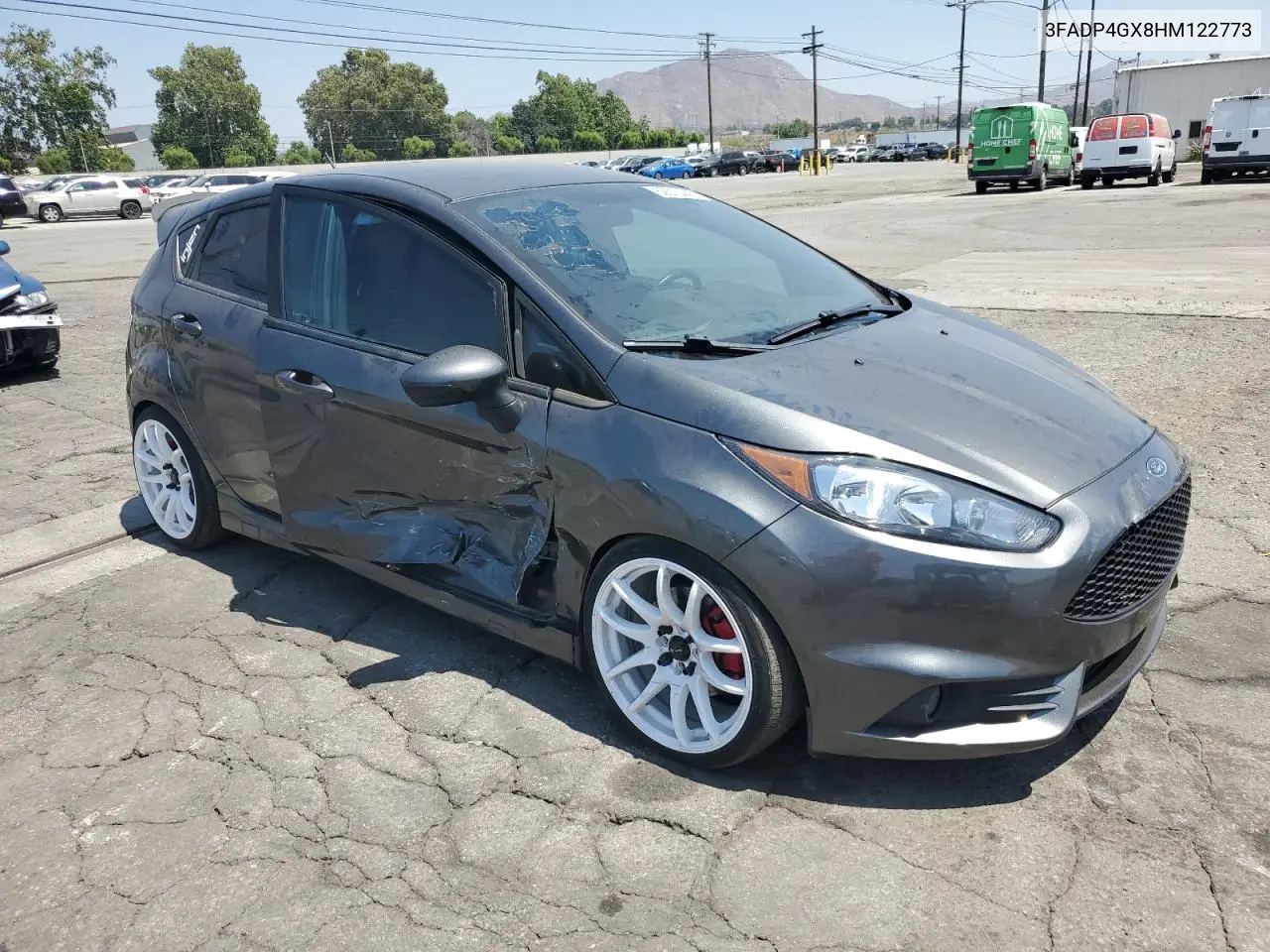 2017 Ford Fiesta St VIN: 3FADP4GX8HM122773 Lot: 62510445