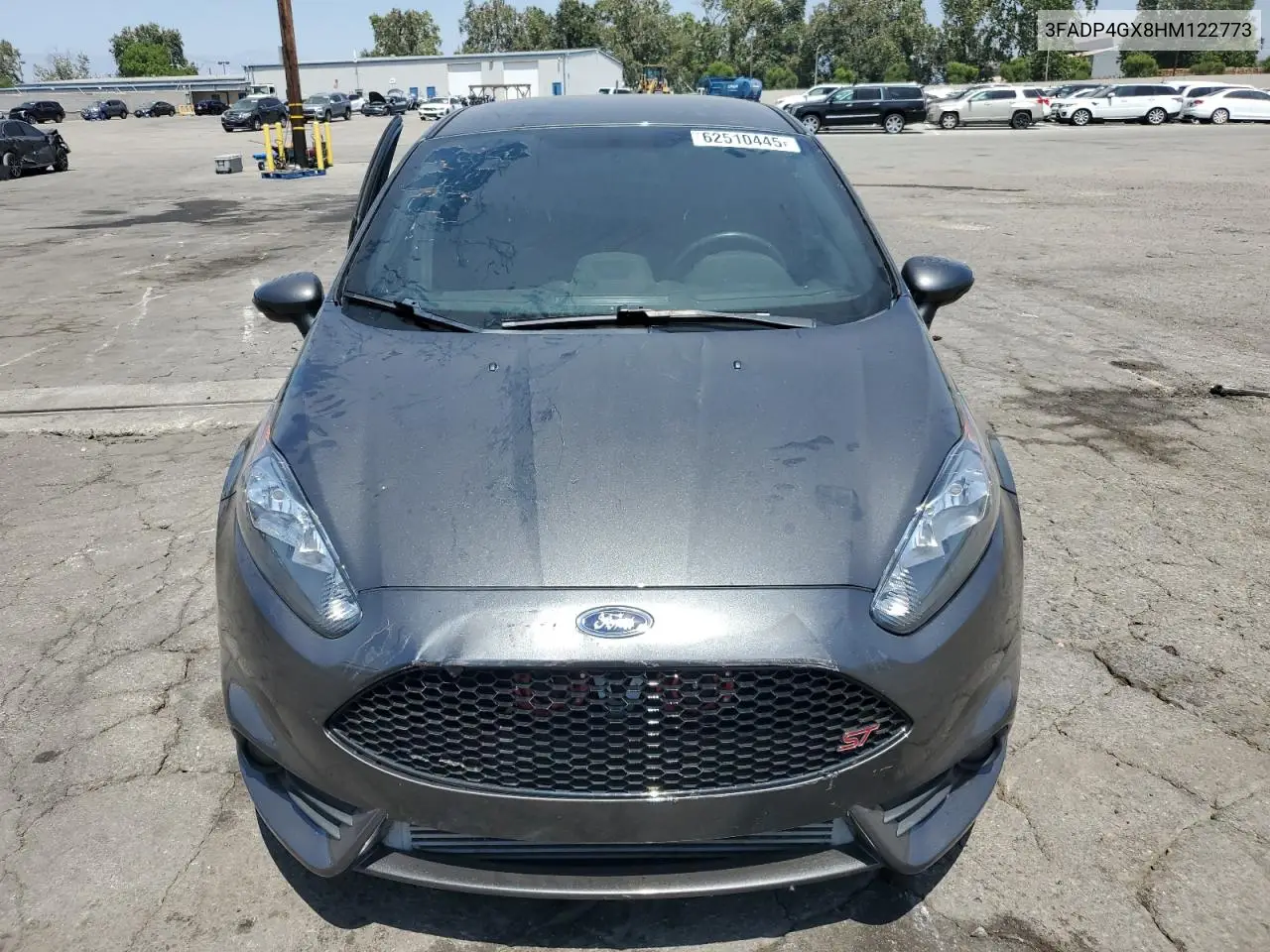 2017 Ford Fiesta St VIN: 3FADP4GX8HM122773 Lot: 62510445