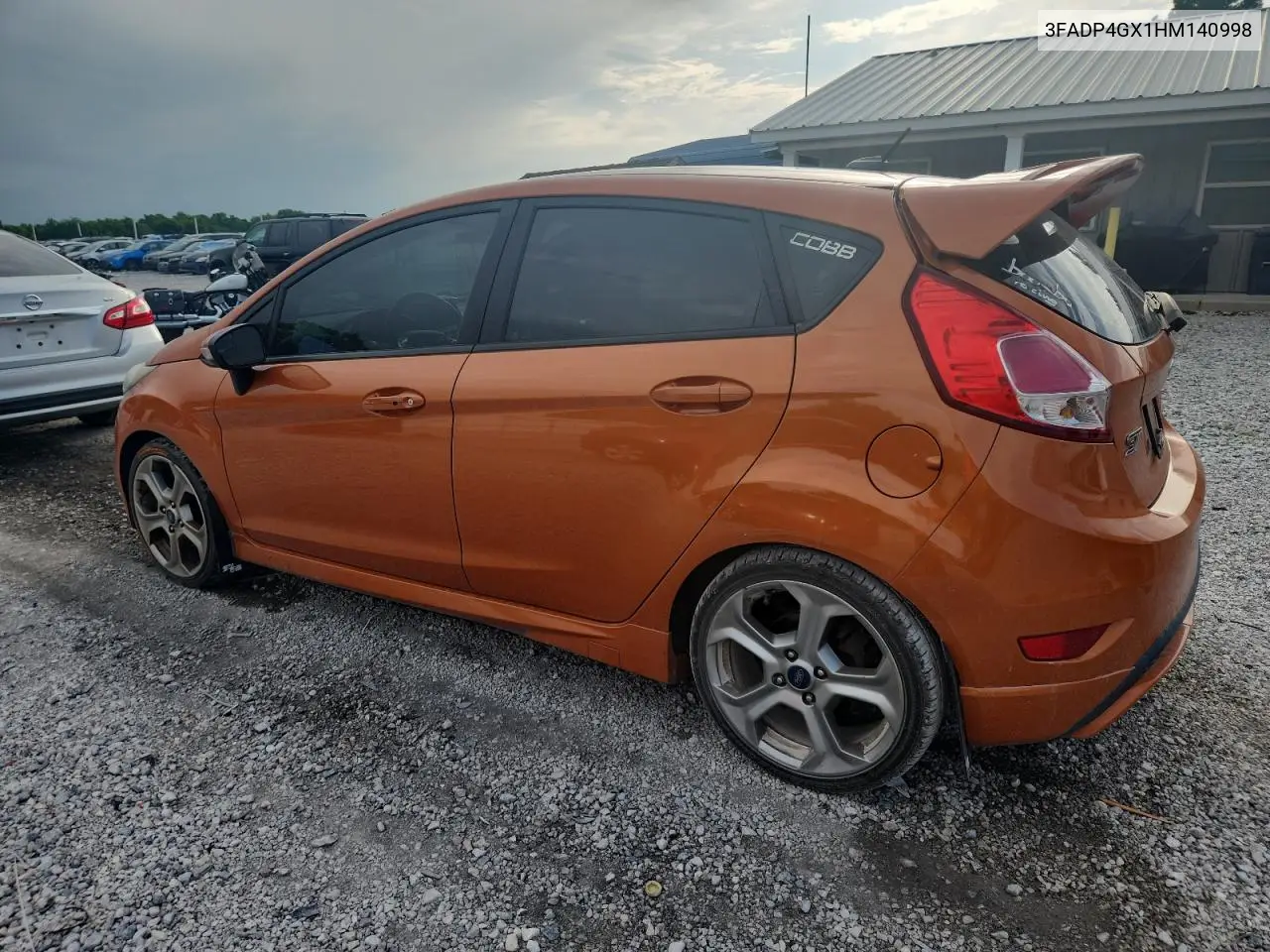 2017 Ford Fiesta St VIN: 3FADP4GX1HM140998 Lot: 62749025