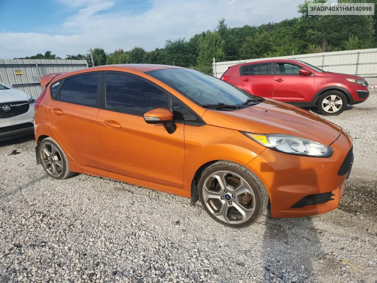 2017 Ford Fiesta St VIN: 3FADP4GX1HM140998 Lot: 62749025