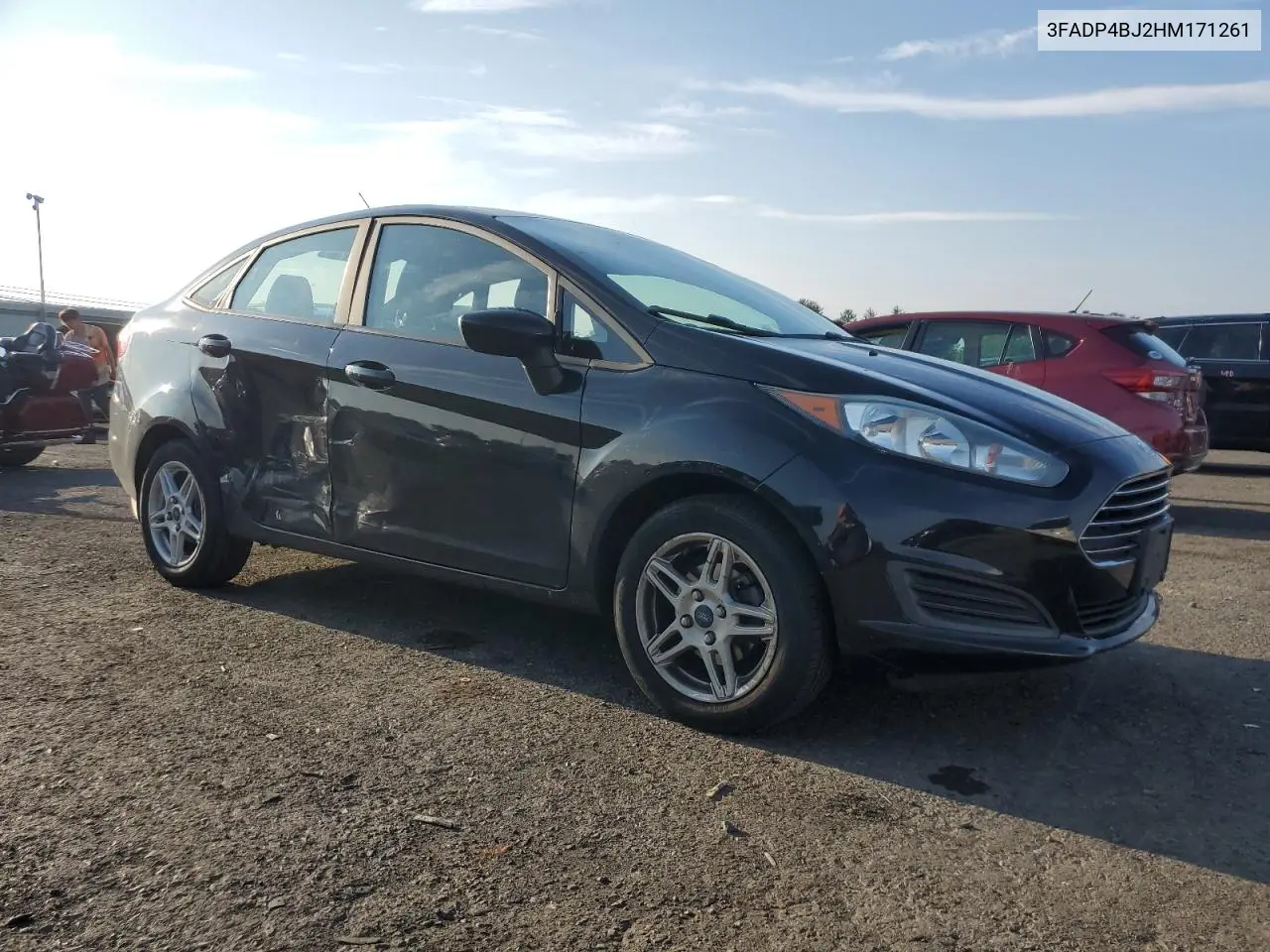 2017 Ford Fiesta Se VIN: 3FADP4BJ2HM171261 Lot: 62919575