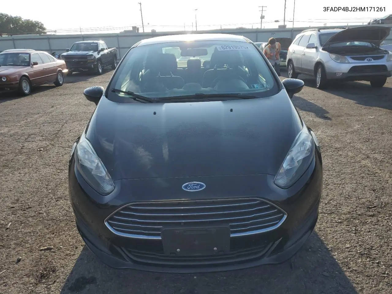 2017 Ford Fiesta Se VIN: 3FADP4BJ2HM171261 Lot: 62919575