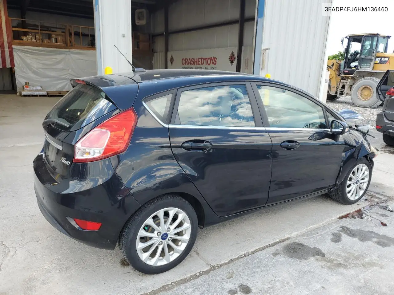 2017 Ford Fiesta Titanium VIN: 3FADP4FJ6HM136460 Lot: 63001045