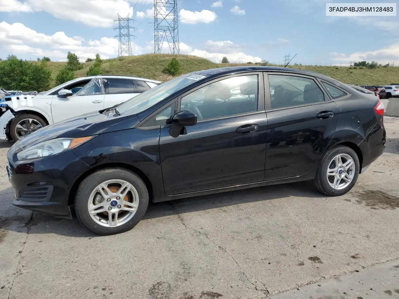 2017 Ford Fiesta Se VIN: 3FADP4BJ3HM128483 Lot: 63033245