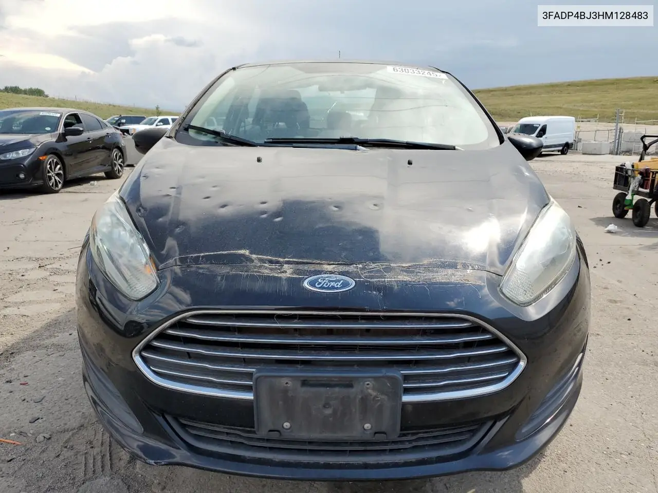 2017 Ford Fiesta Se VIN: 3FADP4BJ3HM128483 Lot: 63033245