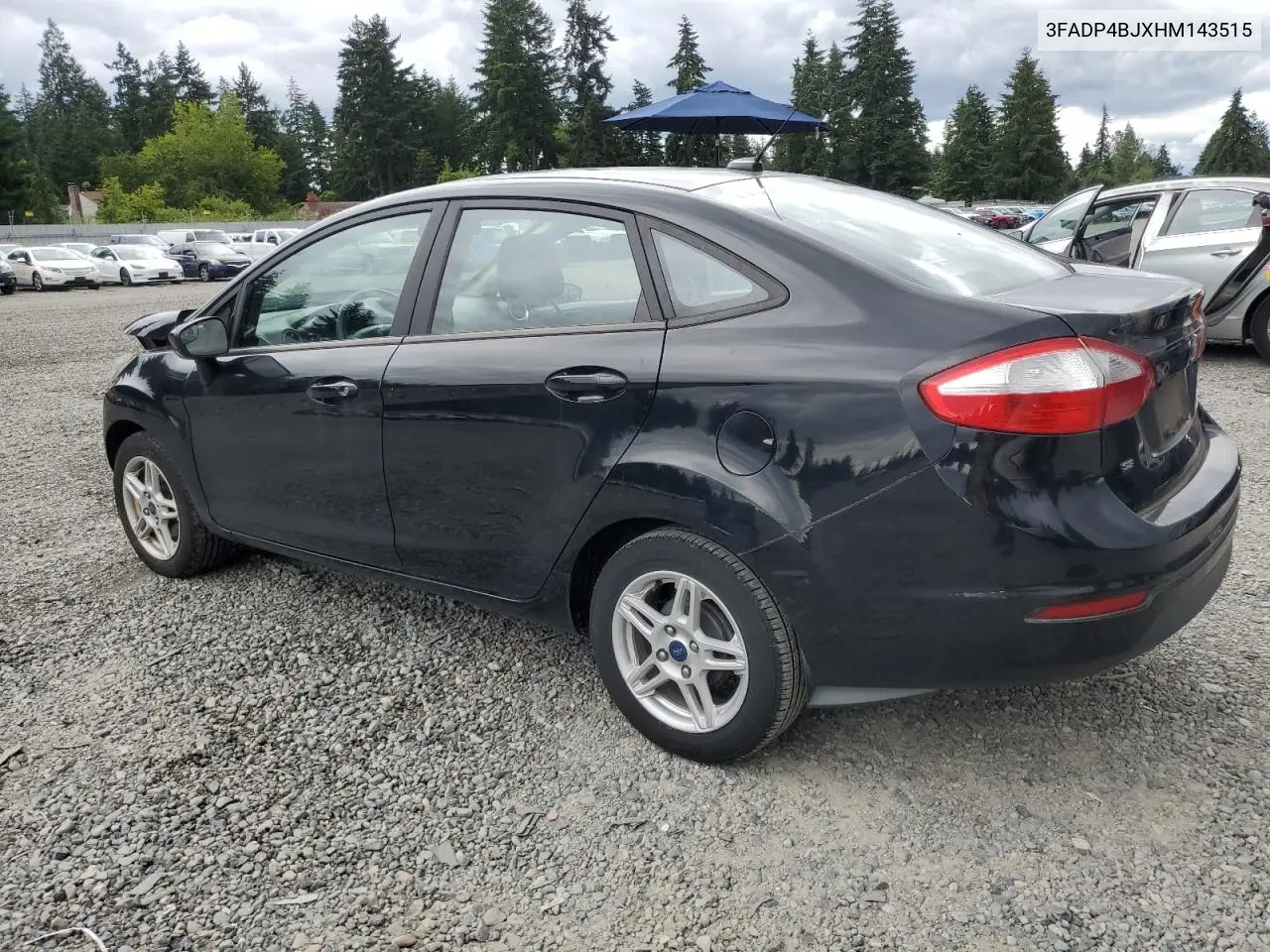 2017 Ford Fiesta Se VIN: 3FADP4BJXHM143515 Lot: 63033405