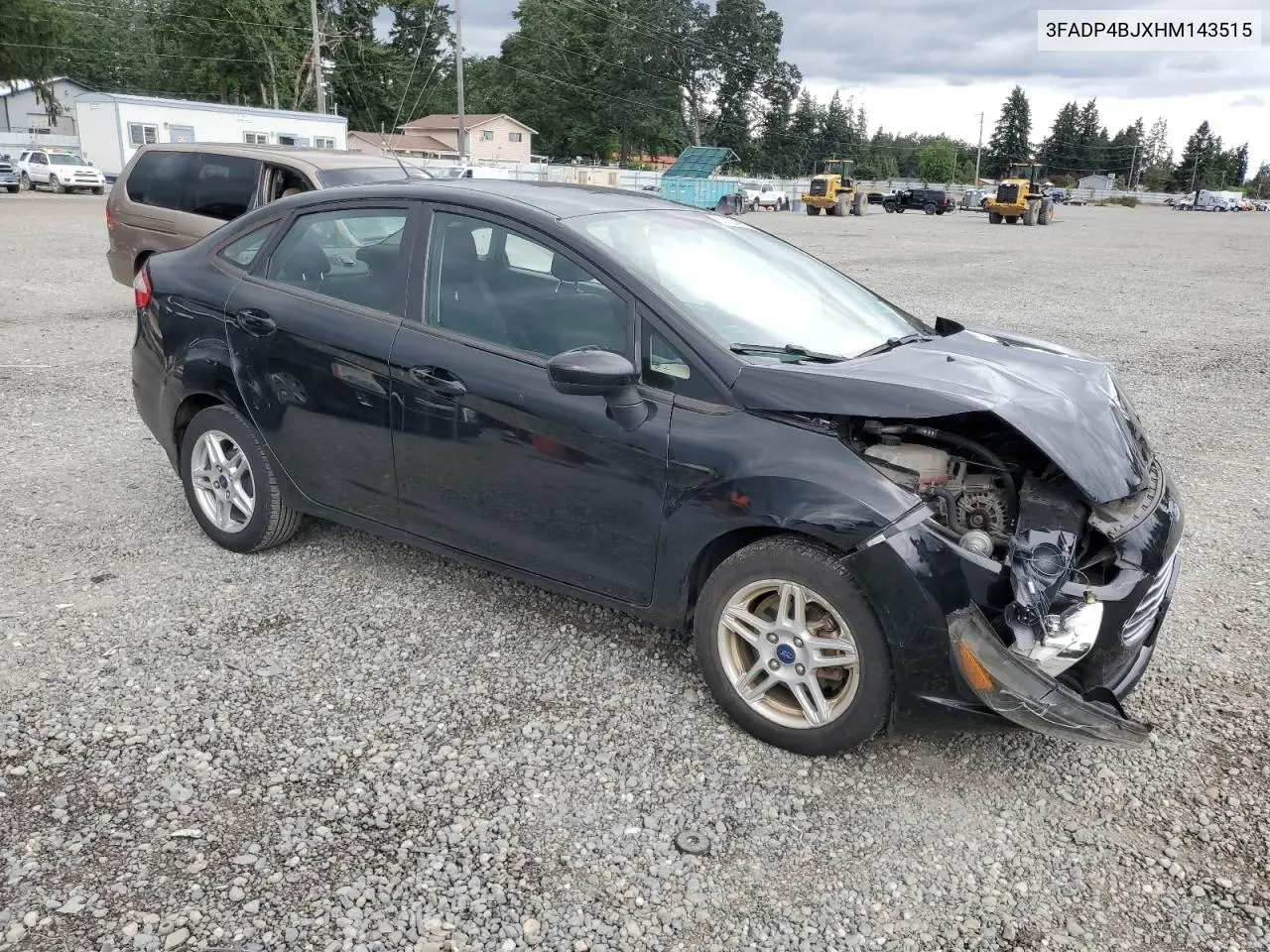 2017 Ford Fiesta Se VIN: 3FADP4BJXHM143515 Lot: 63033405
