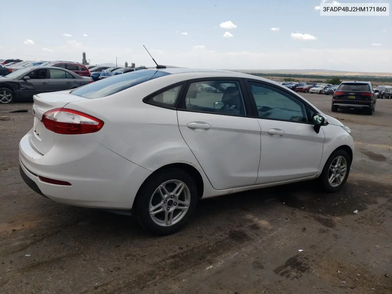 2017 Ford Fiesta Se VIN: 3FADP4BJ2HM171860 Lot: 63143765