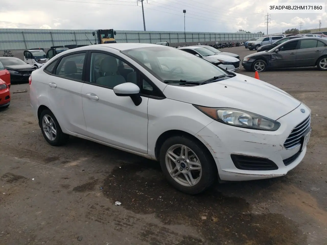 2017 Ford Fiesta Se VIN: 3FADP4BJ2HM171860 Lot: 63143765