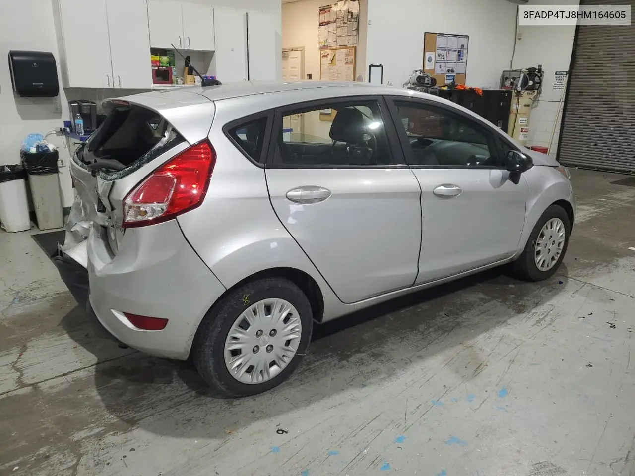 2017 Ford Fiesta S VIN: 3FADP4TJ8HM164605 Lot: 85520414