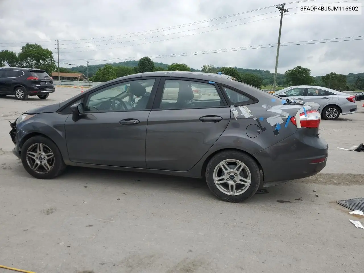 2018 Ford Fiesta Se VIN: 3FADP4BJ5JM116602 Lot: 55611995