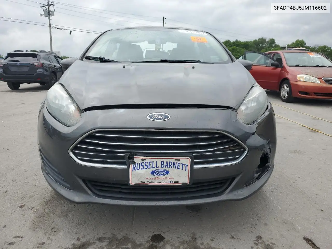 2018 Ford Fiesta Se VIN: 3FADP4BJ5JM116602 Lot: 55611995