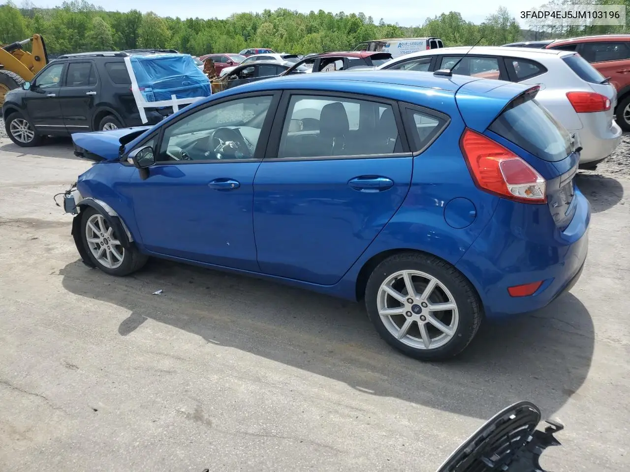 2018 Ford Fiesta Se VIN: 3FADP4EJ5JM103196 Lot: 56213455