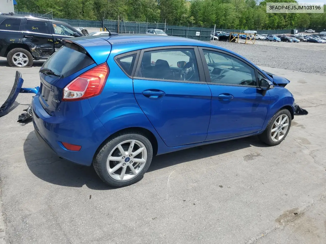 2018 Ford Fiesta Se VIN: 3FADP4EJ5JM103196 Lot: 56213455