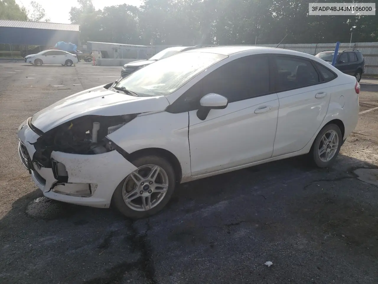 2018 Ford Fiesta Se VIN: 3FADP4BJ4JM106000 Lot: 56943025