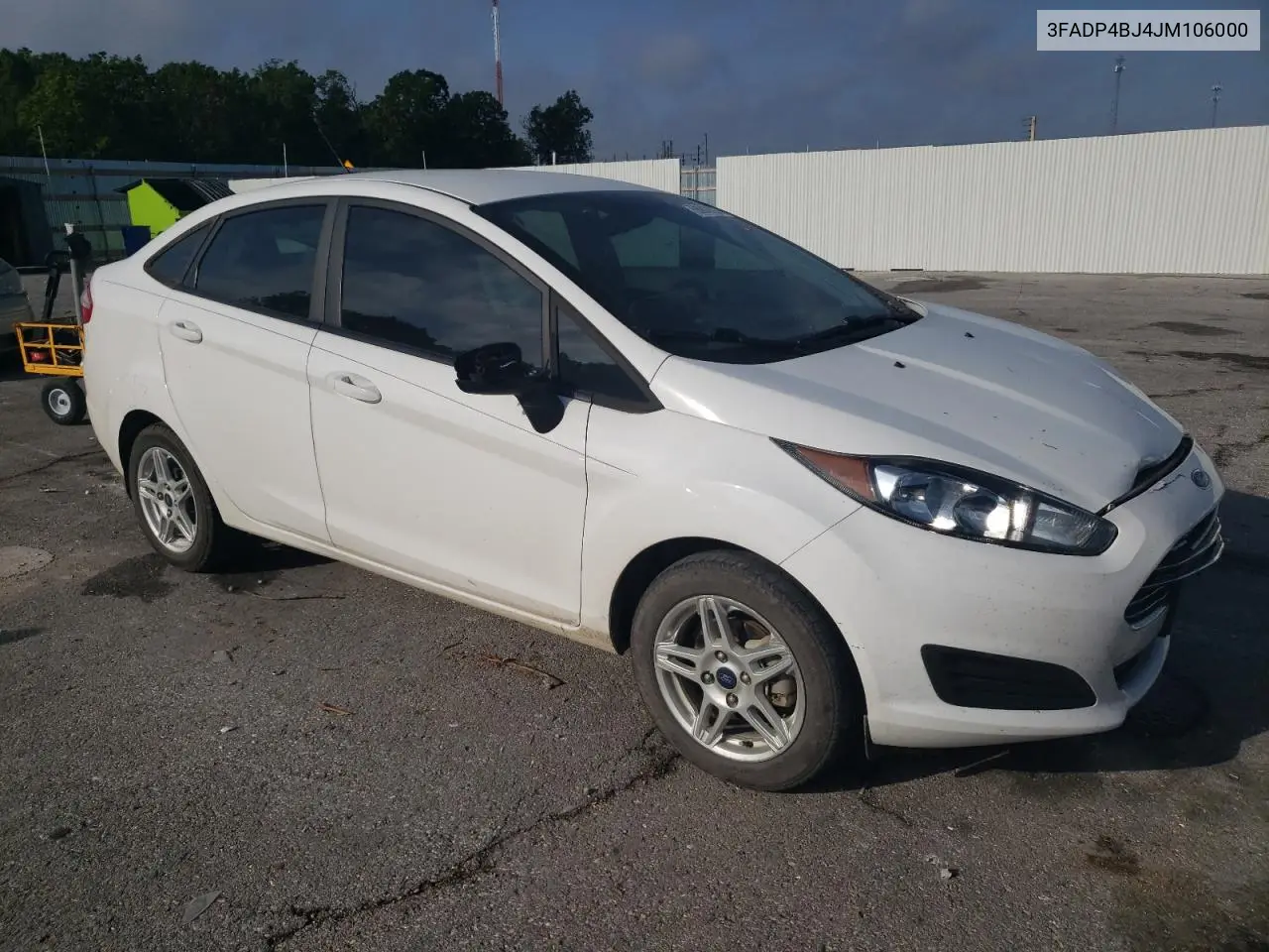 2018 Ford Fiesta Se VIN: 3FADP4BJ4JM106000 Lot: 56943025