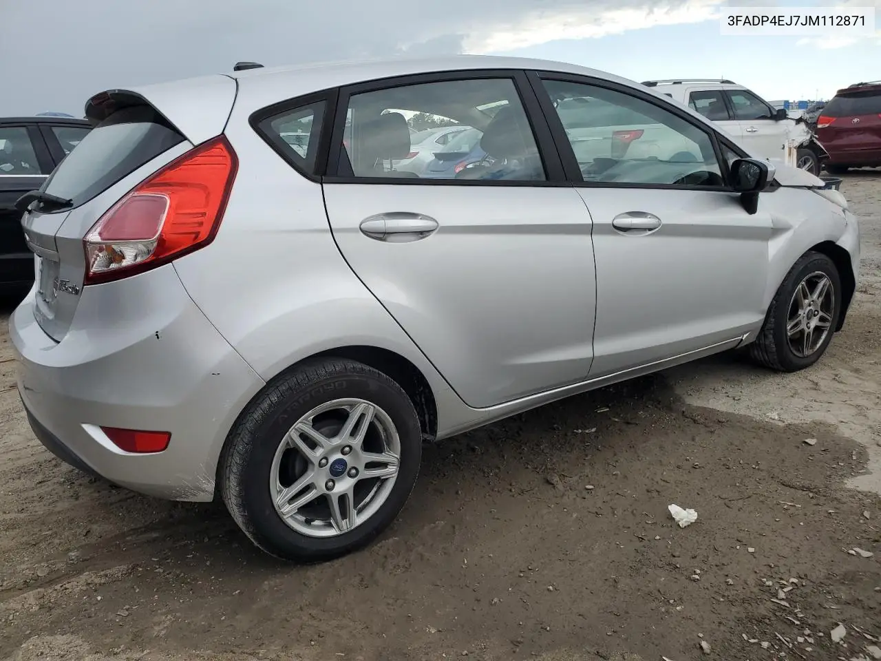 2018 Ford Fiesta Se VIN: 3FADP4EJ7JM112871 Lot: 56952365