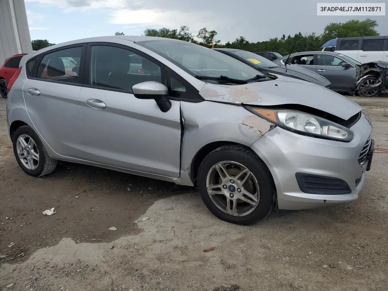 2018 Ford Fiesta Se VIN: 3FADP4EJ7JM112871 Lot: 56952365