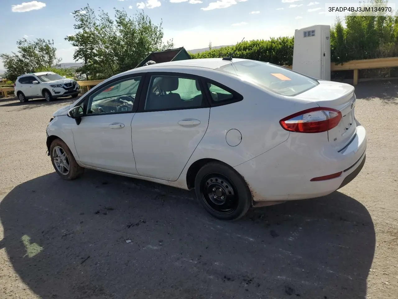 2018 Ford Fiesta Se VIN: 3FADP4BJ3JM134970 Lot: 56987105