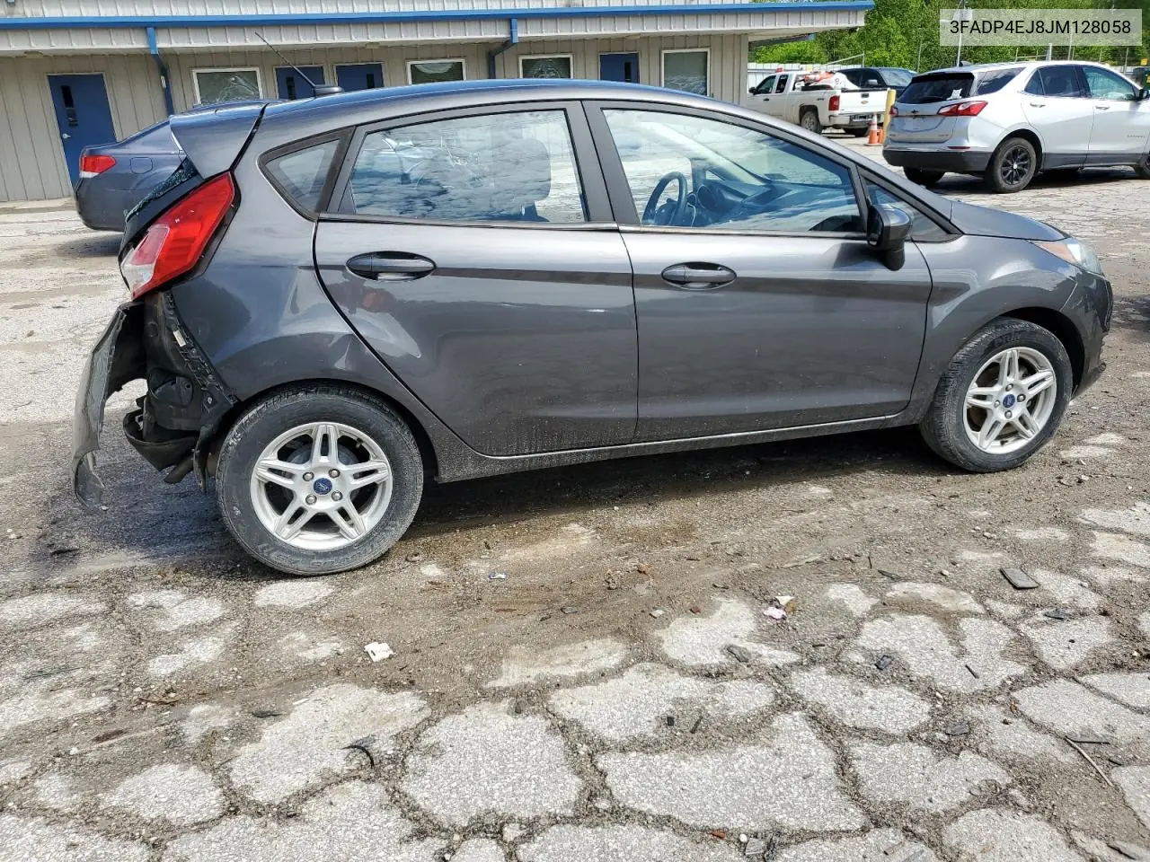 2018 Ford Fiesta Se VIN: 3FADP4EJ8JM128058 Lot: 57323415