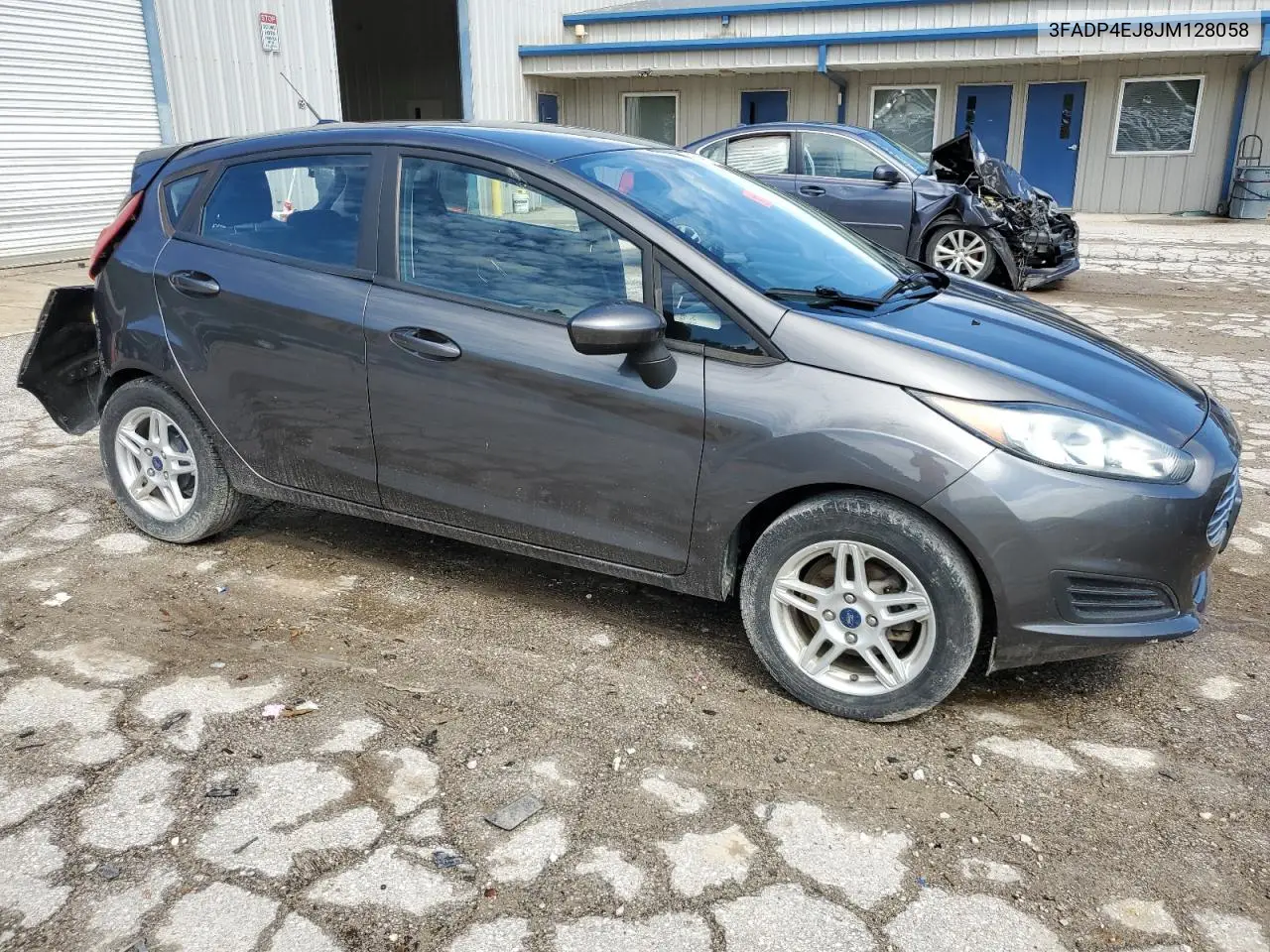 2018 Ford Fiesta Se VIN: 3FADP4EJ8JM128058 Lot: 57323415