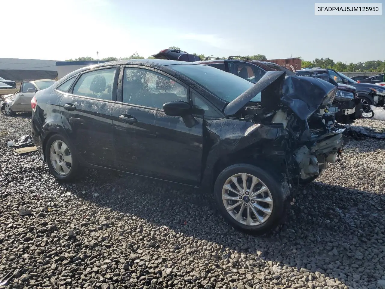 2018 Ford Fiesta S VIN: 3FADP4AJ5JM125950 Lot: 61753035