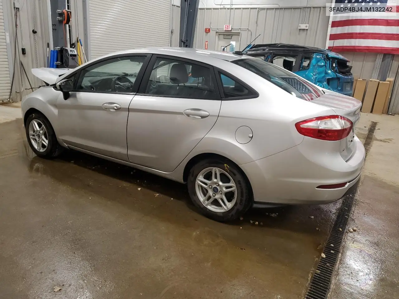 2018 Ford Fiesta Se VIN: 3FADP4BJ4JM132242 Lot: 61849555
